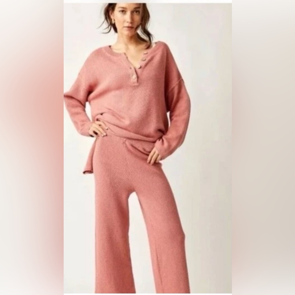 Free people Hailee sweater set